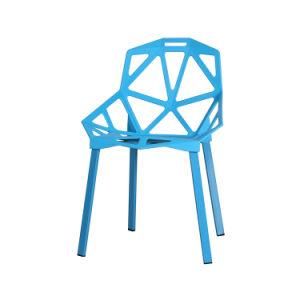 Modern Outdoor Furniture Simple Style PP Material Dining Chair Outdoor Dining Chair