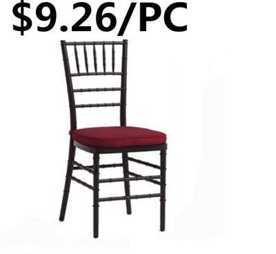 Hot Sale Weddings Modern Party Garden Home Armless Stackable Chiavari Chair