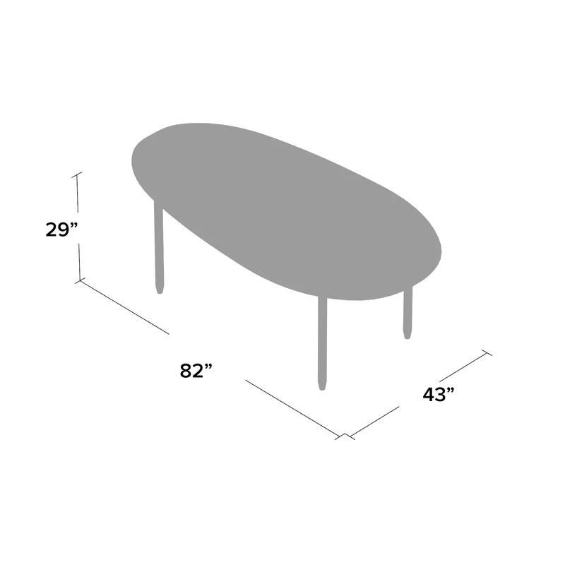 Wholesale Mango Shape Wooden Dining Table Scandinavian Modern Designs Dining Room Furniture Wood Dining Table Set Nordic Design Oak/Walnut/Ash Wood Dining Table