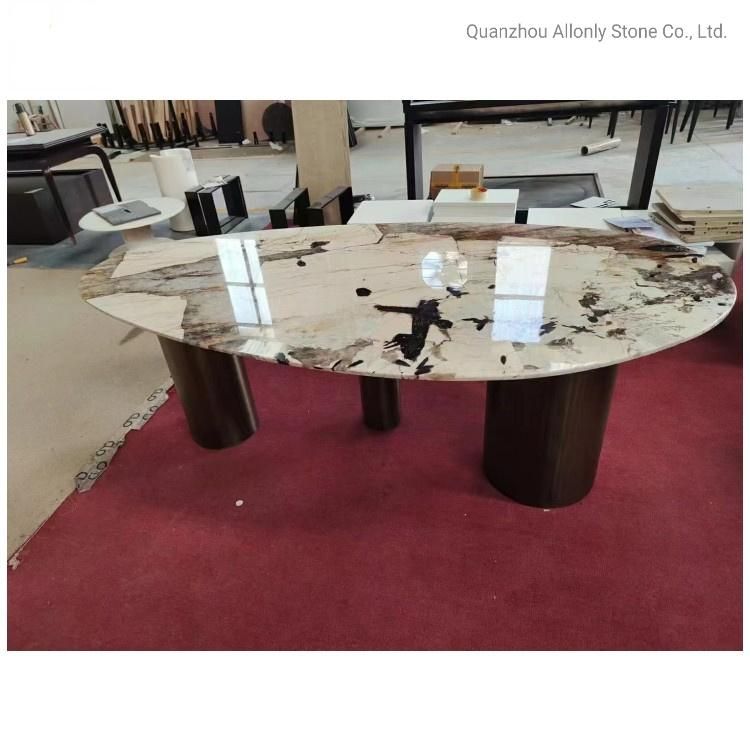 Brazil Natural Patagonia Granite Quartzite Table Tops for Hotel Furniture Design