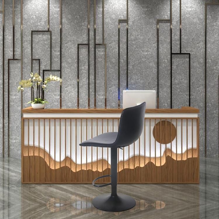 Wholesale Design Style Black Adjustable Height Bar Chair