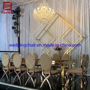 Custom Wedding Furniture Events Stainless Steel Dining Chair