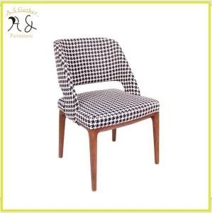 Nodric Style of Swallow Gird Fabric Upholstery Dining Armchiar Restaurant Chair