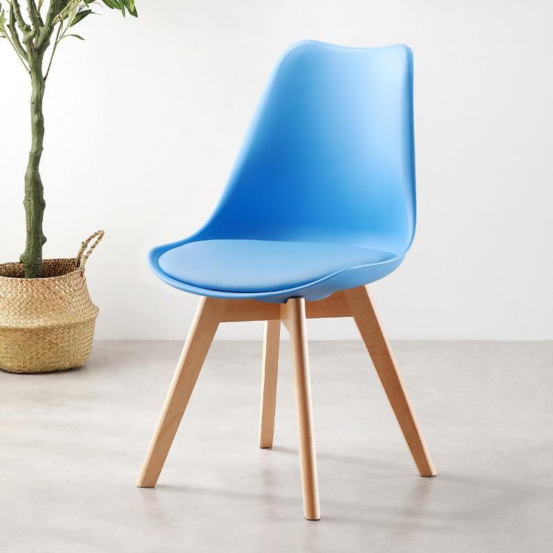 Plastic Stool Chair Cushion Chaises Chair Chaise Scandinave Cafe Dining Chairs