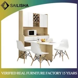 New Arrival Folding Dining Table with Chair Modern Dining Room Furniture