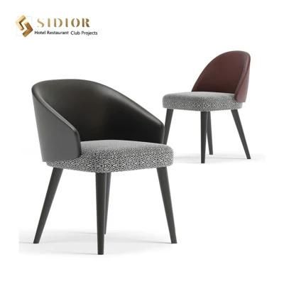 High Quality Modern Luxury Leather Restaurants Chair for Hotel Banquet Dining Event Wedding Home Room Party