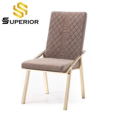 UK Best Sale Modern Restaurant Furniture Stainless Steel Chair Dining