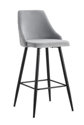 Wholesale Nordic Velvet Upholstered Upholstery Dining Chair Set Modern Dinner Room Restaurant Furniture Luxury Dining Chair