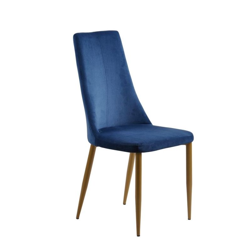 French Fabric Upholstered Modern Dining Room Chair for Home Use