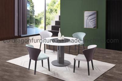 Steel Legs Modern Dining Table Sets for Home Furniture