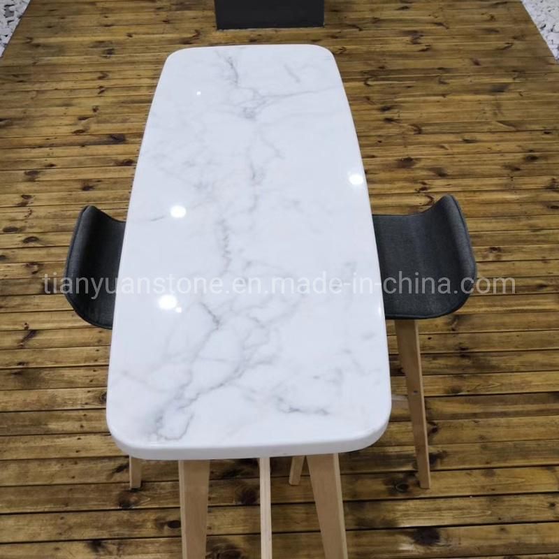 Modern Quartz Stone Top Dining Tables