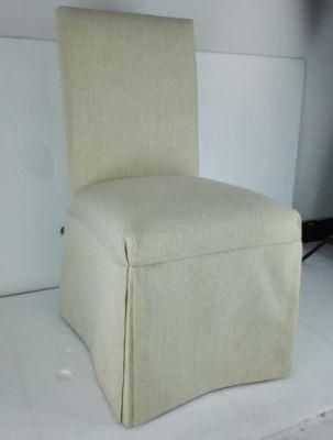 Wedding Chair with Fully Upholstery Dining Chair with Skirt