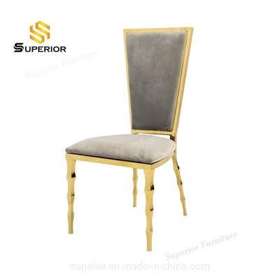 Wedding Supplies Furniture Rentals Stainless Steel Chair Gold
