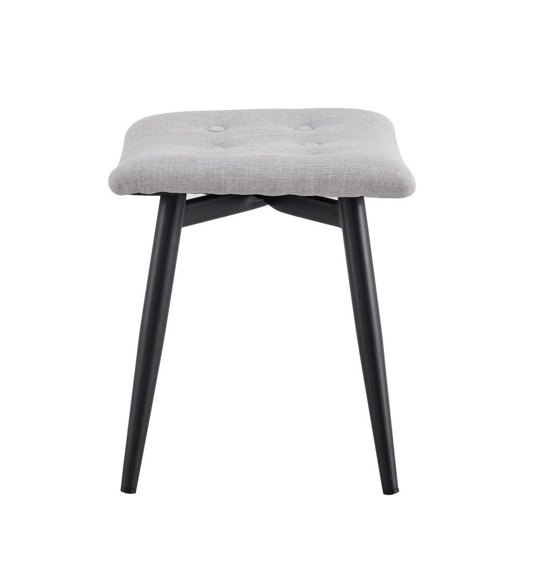 High Back Velvet Dining Chairs Room Crushed Black Chair with Gold Legs