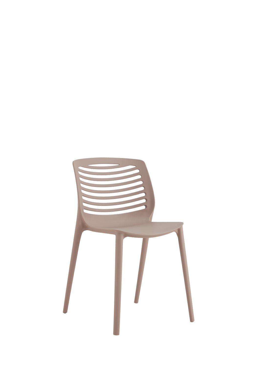 Hot Selling Modern Designer Furniture Stackable PP Plastic Dining Chair