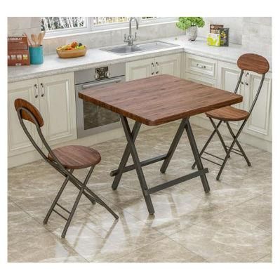 Cheap Coffee New Folding Table with Chair Adjustable Dining Table