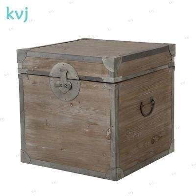 Kvj-7326 Chinese Made Antique Vintage Solid Wood Box