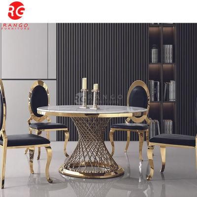 Dining Table Set 8 Seater Round Expandable Dining Table Set Glass Modern Round Dining Table