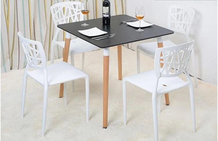 New Design MDF Modern Dining Room Set Dining Room Furniture Square Dining Table