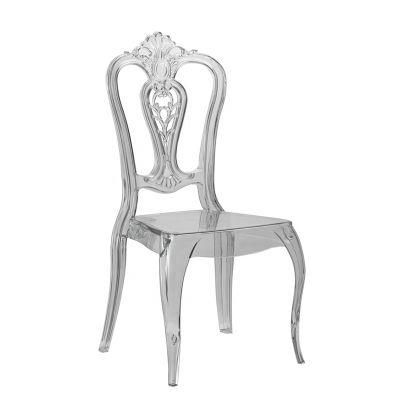 Wholesale Wedding Party Event Clear Plastic Acrylic Chair