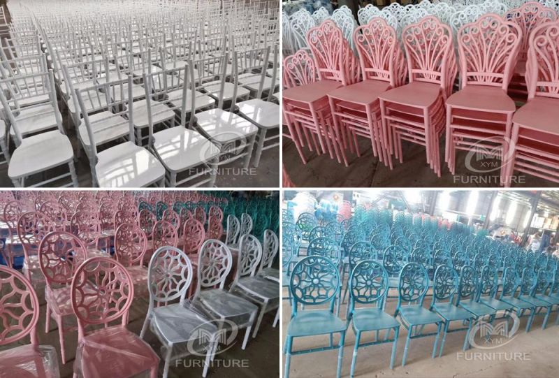 Modern Design Cheap Outdoor Hotel Wedding Event Stacking PP Plastic Dining Chair