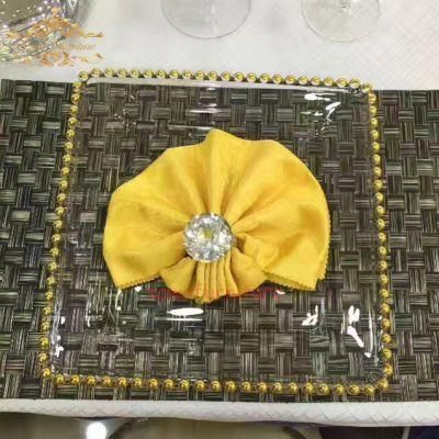 Wholesale Custom Elegant Washable Linen Napkin for Dinner Table