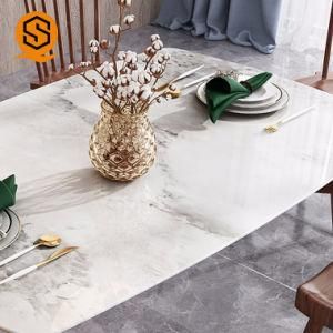 Top Quality Easy to Clean Quartz Stone Dining Table for Home Used