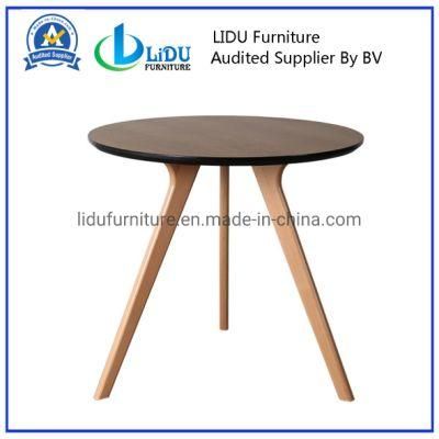 Home Solid Wood Table Dining Room Set Circular Wooden Table Round Wooden Table