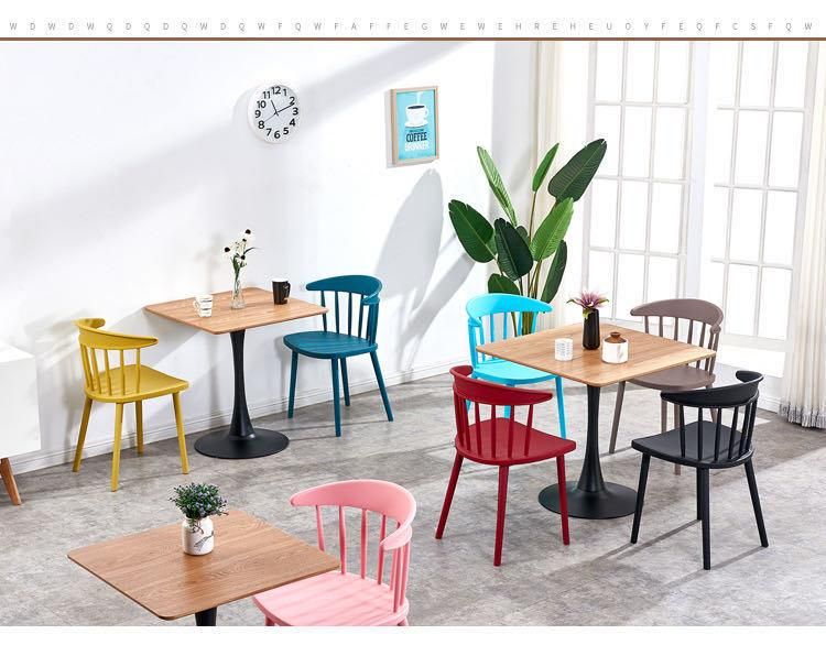 Cheap Price Home Furniture Plastic Multi-Color Design Dining Chair