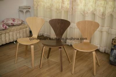 Creative Bent Wood Cafe Puppy Low Stool, Nordic Personality Alternative Solid Wood Chair, Fashion Bent Wood Chair (M-X3329)