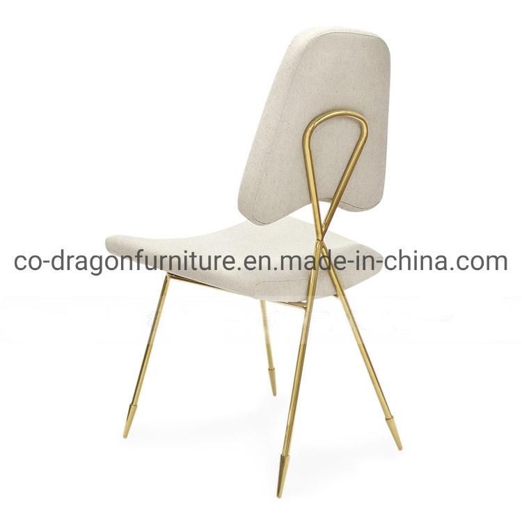 Fashion Italian Stainless Steel Velvet Dining Chair for Wedding Furniture