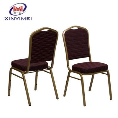 Wholesale Event Furniture Stacking Iron Banquet Wedding Hall Chair