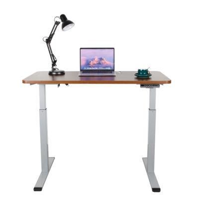 Ergonomic Dual Motor Adjustable Sit Stand Adjustable Desk Electric Computer Sit Stand Table Standing Office Adjustable Desk