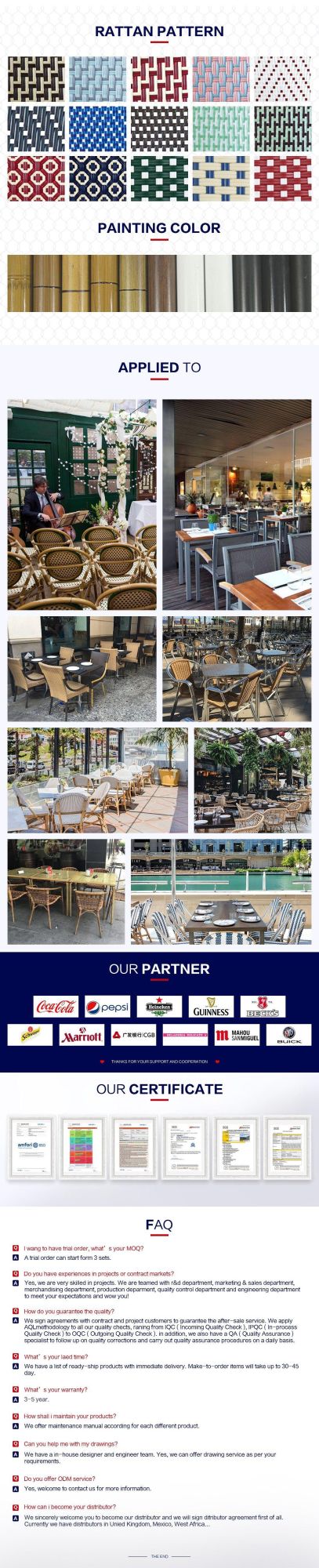 China Latest Leisure Waterproof Bistro Terrace Forest Round Rattan Outdoor Furniture Chair