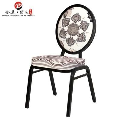 Top Furniture Stackable Metal Wedding Hall Chairs