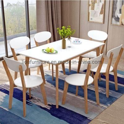 Home Furniture Wooden Table Contracted Style Modern Wood Dining Table/Hot Sell