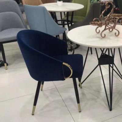 Wholesale Dining Furniture Restaurant Home Modern Flannel Living Room Dining Chairs