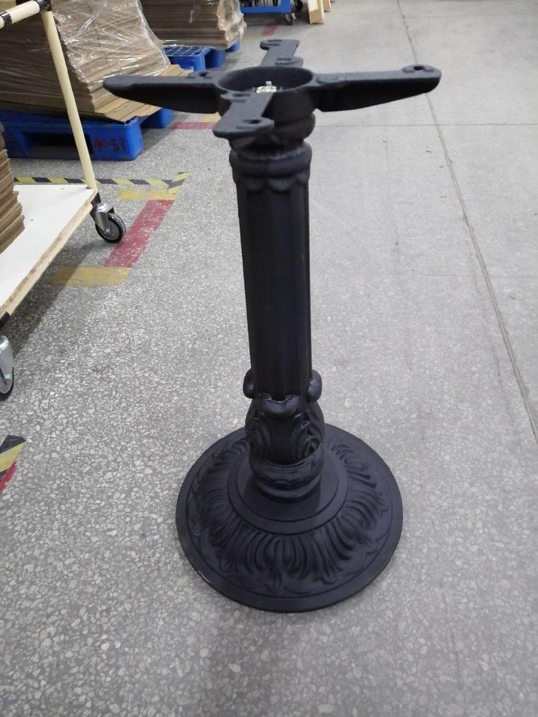 China Factory Restaurant Furniture Round Tables Metal Furniture Legs