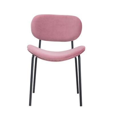 Modern Accent Fabric Velvet Chair with Gold Legs Dining Room Wedding Restaurant Leisure Pink Emerald Green Blue Grey Red Black