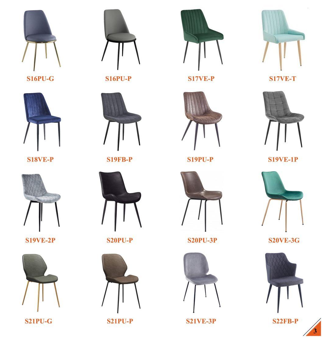 Plastic Beech Wooden Legs Dining Leisure Chair Side Chairs Living Room Chair
