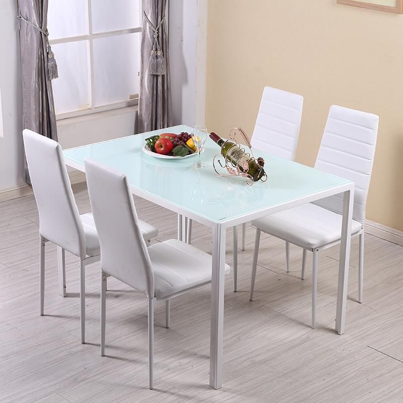 Garden Furniture Outdoor Aluminum Dining Table Set for Home Restaurant