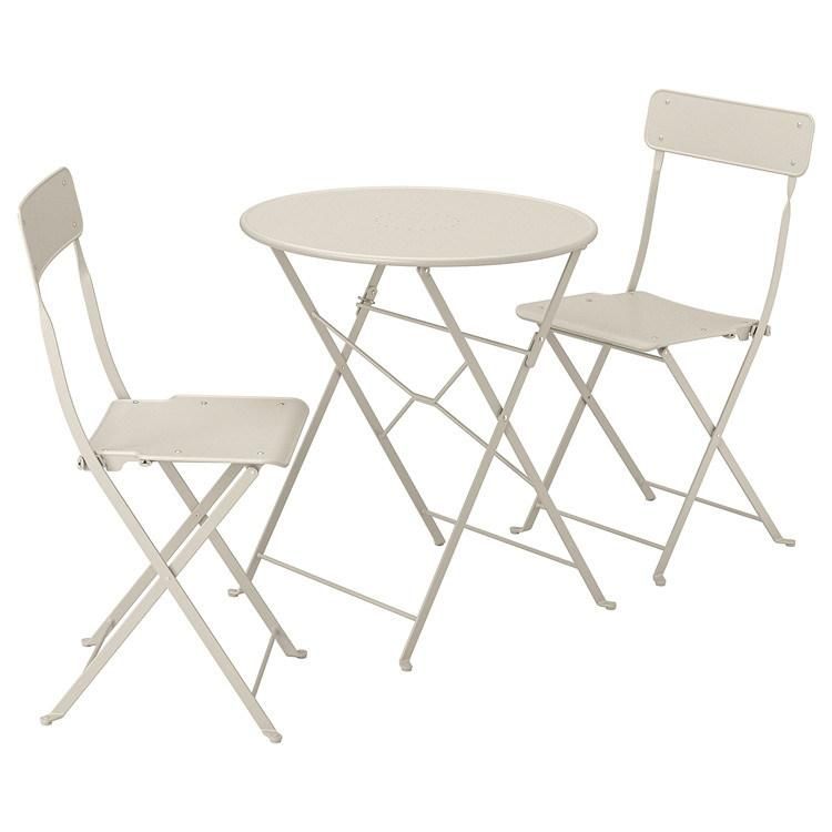 Modern Style Metal Frame Furniture Cheap Outdoor Folding Plastic Table