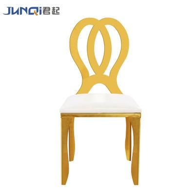 Comfortable Popular Stackable Stainless Steel Restaurant Chair