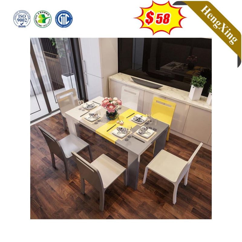 Simple Design Melamine Dining Table Dining Room Furniture Sets