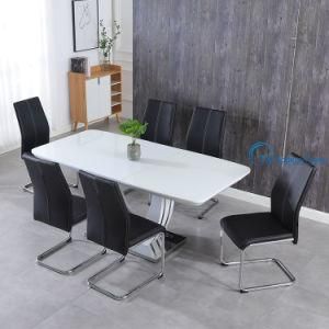Factory Store MDF Wooden Dining Room Set Simple Design Dining Room Sets
