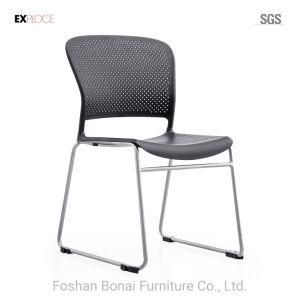 6802D Hot Sales Stackable Plastic Dinner Chair