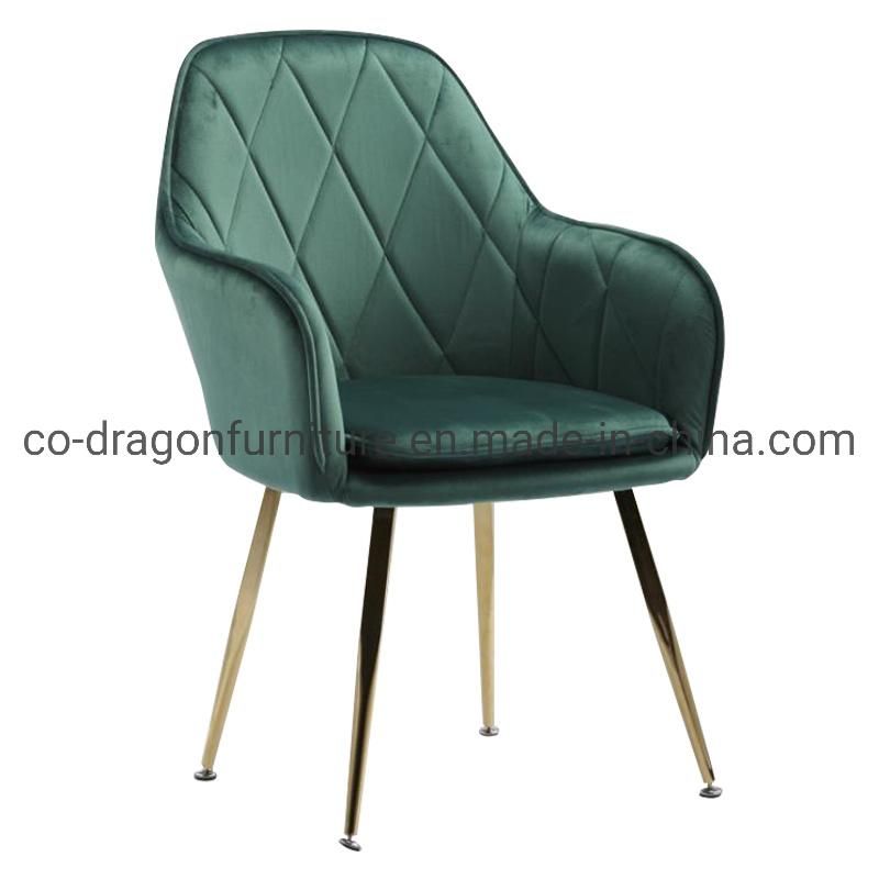 Wedding Party Furniture Fabric Dining Armchair for Home Hotel Use