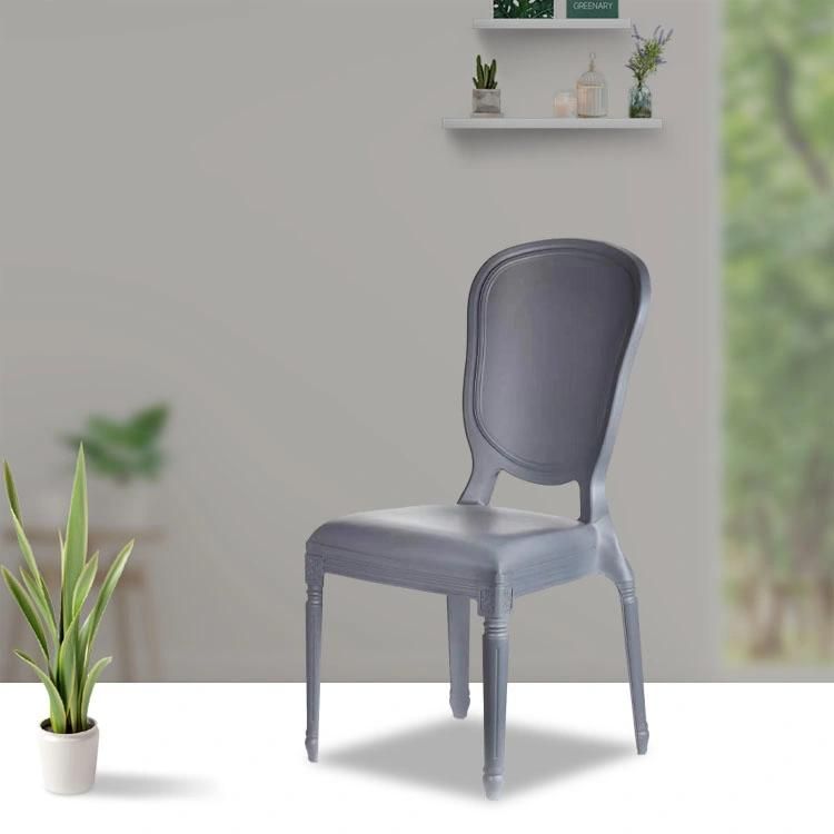 High Duty Sturday Plastic Backrest Armrest Restaurant Stackable Zoo Park Dinning Garden Outdoor Leisure Chair