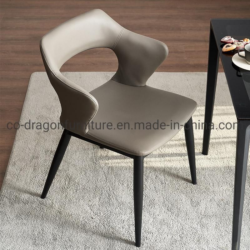 Chinese Wholesale Market Fashion Metal Dining Chair for Dining Furniture