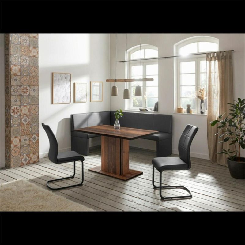 Furniture Dining Chair with Z Shape Chrome Legd Chair
